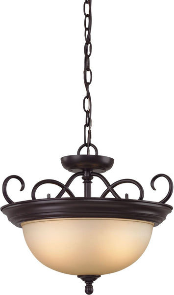 Chatham 2 Light Convertible In Oil Rubbed Bronze