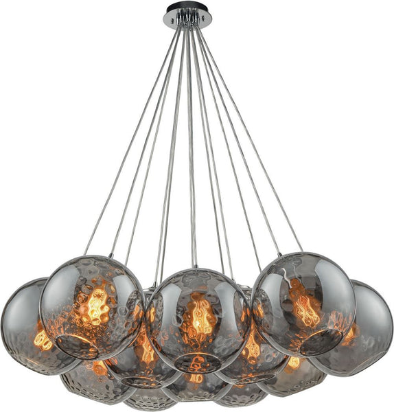 Watersphere 12 Light Pendant In Polished Chrome