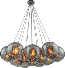 Watersphere 12 Light Pendant In Polished Chrome