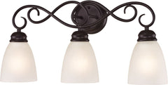 Chatham 3 Light Bath Bar In Oil Rubbed Bronze