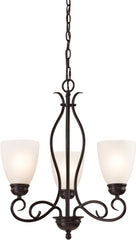 Chatham 3 Light Chandelier In Oil Rubbed Bronze