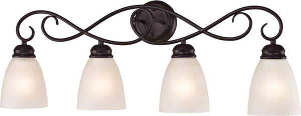 Chatham 4 Light Bath Bar In Oil Rubbed Bronze