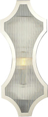 Benicia 1 Light Wall Sconce In Polished Nickel