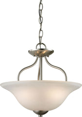 Conway 2 Light Semi-Flush In Brushed Nickel