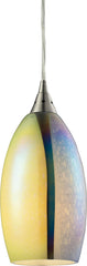 Horizon 1 Light Pendant In Satin Nickel