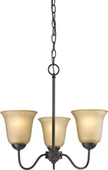 Conway 3 Light Chandelier In Oil Rubbed Bronze