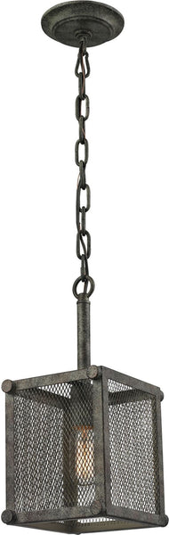 Perry 1 Light Pendant In Malted Rust