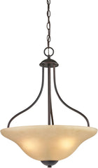 Conway 3 Light Large Pendant In Oil Rubbed Bronze