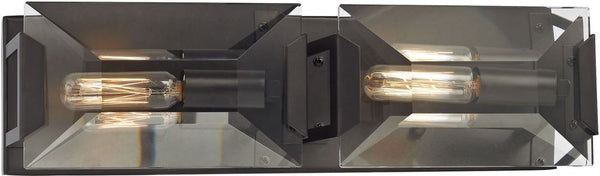 Garrett 2 Light Vanity In Oil Rubbed Bronze