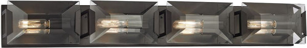 Garrett 4 Light Vanity In Oil Rubbed Bronze