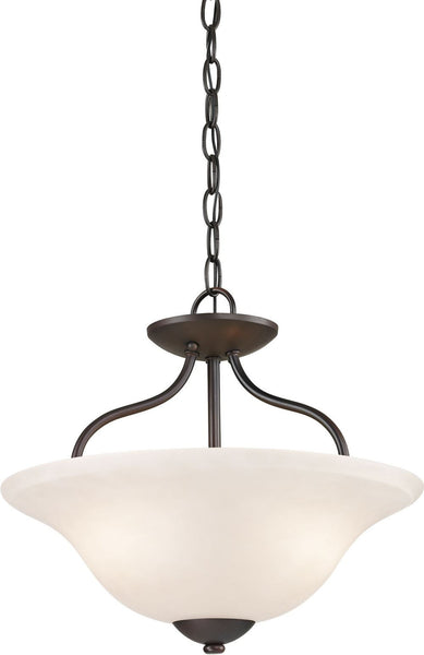 Conway 2 Light Semi-Flush In Oil Rubbed Bronze