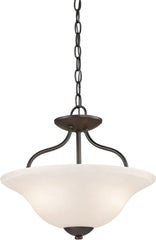 Conway 2 Light Semi-Flush In Oil Rubbed Bronze