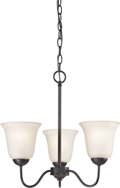 Conway 3 Light Chandelier In Oil Rubbed Bronze