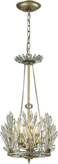 Viva Natura 3 Light Pendant In Aged Silver