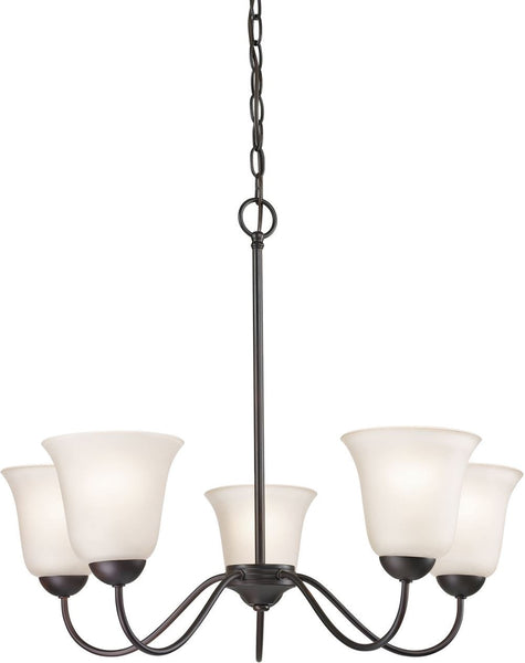 Conway 5 Light Chandelier In Oil Rubbed Bronze