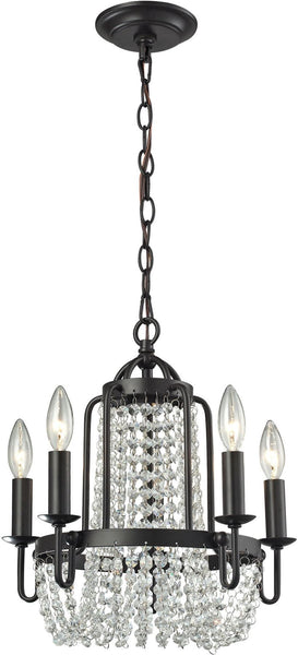 Chandette 5 Light Chandelier In Oil Rubbed Bronze