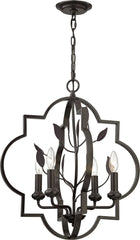 Chandette 4 Light Chandelier In Oil Rubbed Bronze
