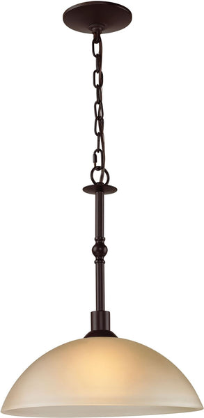 Jackson 1 Light Large Pendant In Oil Rubbed Bronze