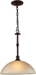 Jackson 1 Light Large Pendant In Oil Rubbed Bronze