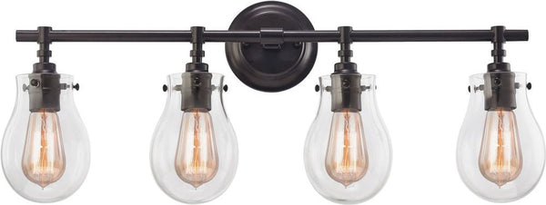 Jaelyn 4 Light Vanity In Oil Rubbed Bronze