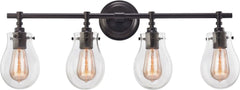 Jaelyn 4 Light Vanity In Oil Rubbed Bronze