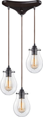 Jaelyn 3 Light Pendant In Oil Rubbed Bronze