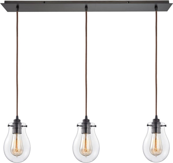 Jaelyn 3 Light Pendant In Oil Rubbed Bronze