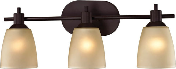 Jackson 3 Light Bath Bar In Oil Rubbed Bronze