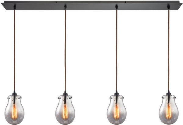 Jaelyn 4 Light Pendant In Oil Rubbed Bronze