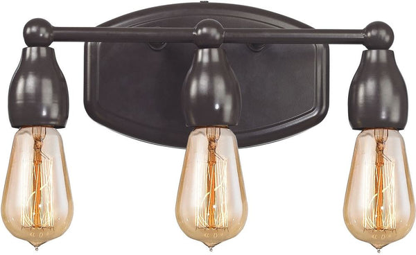 Vernon 3 Light Vanity In Oil Rubbed Bronze