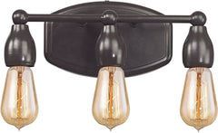 Vernon 3 Light Vanity In Oil Rubbed Bronze