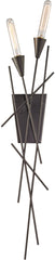 Sticks 2 Light Wall Sconce In Oil Rubbed Bronze