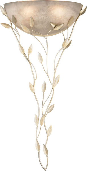 Vineland 2 Light Wall Sconce In Aged Silver