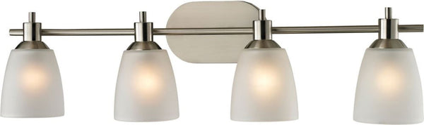 Jackson 4 Light Bath Bar In Brushed Nickel