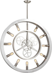 Chronology 11 Light Chandelier In Brushed Nickel