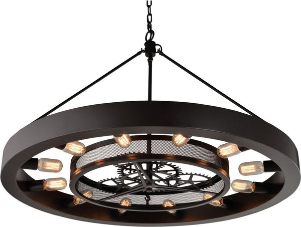 Chronology 12 Light Chandelier In Oil Rubbed Bronze