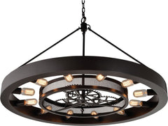 Chronology 12 Light Chandelier In Oil Rubbed Bronze