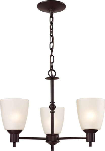 Jackson 3 Light Chandelier In Oil Rubbed Bronze