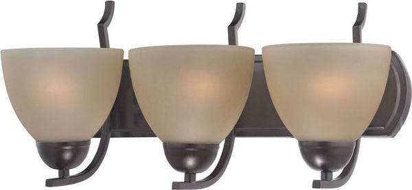 Kingston 3 Light Vanity In Oil Rubbed Bronze