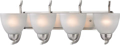 Kingston 4 Light Vanity In Brushed Nickel