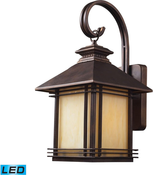 Blackwell 1 Light Outdoor Led Sconce In Hazelnut Bronze