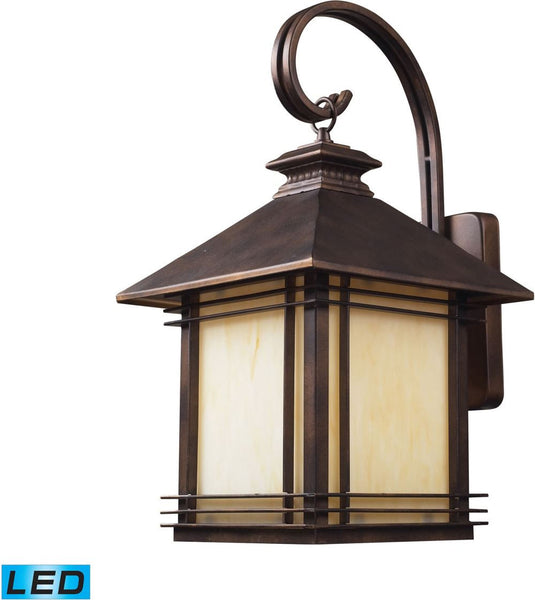 Blackwell 1 Light Outdoor Led Sconce In Hazelnut Bronze
