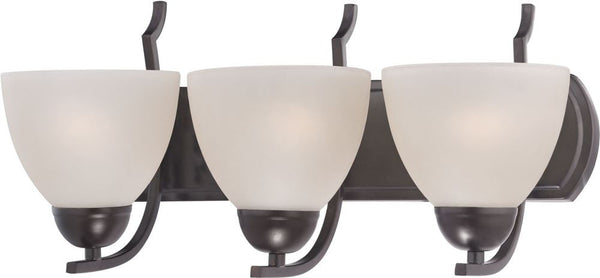 Kingston 3 Light Bath Bar In Oil Rubbed Bronze