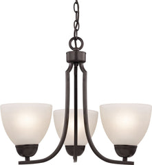 Kingston 3 Light Chandelier In Oil Rubbed Bronze