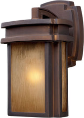 Sedona 1 Light Outdoor Wall Sconce In Clay Bronze