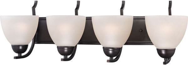Kingston 4 Light Bath Bar In Oil Rubbed Bronze