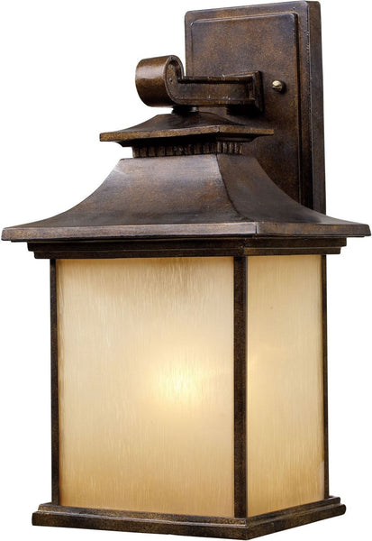 San Gabriel 1 Light Outdoor Sconce In Hazelnut Bronze