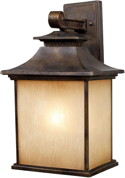 San Gabriel 1 Light Outdoor Sconce In Hazelnut Bronze