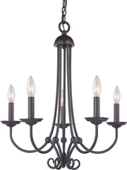 Williamsport 5 Light Chandelier In Oil Rubbed Bronze
