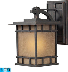 Newlton 1 Light Led Outdoor Sconce In Weathered Charcoal